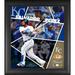 Salvador Perez Kansas City Royals Framed 15" x 17" Impact Player Collage with a Piece of Game-Used Baseball - Limited Edition 500