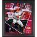 Joey Votto Cincinnati Reds Framed 15" x 17" Impact Player Collage with a Piece of Game-Used Baseball - Limited Edition 500