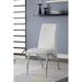 Orren Ellis Shute Dining Chair Faux Leather/Upholstered in Gray | 38.19 H x 24 W x 17.13 D in | Wayfair D373922C026E442D97F64DBDA0C96E85