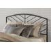 Hillsdale Furniture Essex Metal King Headboard, Gray Bronze - 2346-670