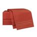 Clara Clark Setaluna Premier Sheet Set Microfiber/Polyester/Silk/Satin in Orange | Twin | Wayfair wafair_satlun_sht_twin-orang