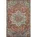 Brown 93 x 0.75 in Area Rug - World Menagerie Goncalo Hand-Hooked Wool Red/Beige Area Rug Wool | 93 W x 0.75 D in | Wayfair