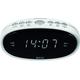 ECG RB 010 White Radiowecker – FM Tuner; 10 Vorwahlen; Digitale Uhr/Wecker; Wecken durch Radio/Wecker; Funktion aufgehobene Weckzeit; Ausschalt-Timer Weiß, 1