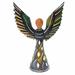 The Holiday Aisle® Hand Painted Standing Metal Angel Metal | 9 H x 6 W x 3 D in | Wayfair 2685A1A78E654120941341289F952A6D