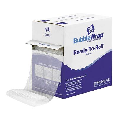 Sealed Air 88655 BUBBLE WRAP® 3/16" Thick Ready-To-Roll Cushioning Material - 12" x 175'