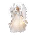 Kurt S. Adler Kurt Adler 14-Inch Multi Fiberoptic Treetop Angel Tree Topper