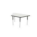 Whiteboard Table Markerboard Table Dry Erase Table - Activity Legs - TrapE-Zoid - 24"W x 48"L Laminate/Whiteboard AmTab Manufacturing Corporation | Wayfair