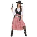 "WESTERN BELLE" (shirt, corset, skirt) - (S)