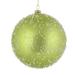 Vickerman 536278 - 8" Celadon Ice Ball Christmas Tree Ornament (2 pack) (N185454)