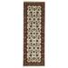 Brown 32 W in Rug - Bokara Rug Co, Inc. Hand-Knotted High-Quality Ivory & Red Runner Wool | Wayfair CRONM1003IVRE2680