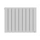 Sauter - Radiateur électrique à inertie fluide 1500 w Orosi horizontal blanc