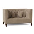 Duralee Chatham 56" Tuxedo Arm Loveseat Other Performance Fabrics in Brown | 34 H x 56 W x 36 D in | Wayfair WPG10-595-56.15739-14