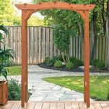 Leisure Season Wood Arbor Wood in Brown | 80 H x 60 W x 24 D in | Wayfair WA6180