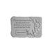 Kay Berry, Inc A Heart of Gold Garden Stone Concrete in Gray | 10 H x 15 W x 0.5 D in | Wayfair 44405