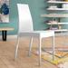 Wrought Studio™ Mckenna Stacking Side chair Plastic/Acrylic in White | 37 H x 17.7 W x 22 D in | Wayfair A8C3202B0FD845CE920F6739B284506D