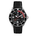 Ice-Watch - ICE steel Black - Schwarze Herrenuhr mit Silikonarmband - 016030 (Medium)