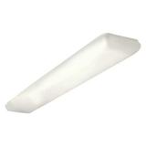 51.25 in. Fluorescent Lighting Series Overhead Two Puff Light White
