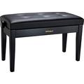 Roland Duett-Klavierbank in schwarzem Satin-Finish mit Vinyl-Sitz – RPB-D300BK