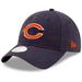 Women's New Era Navy Chicago Bears Core Classic Primary 9TWENTY Adjustable Hat