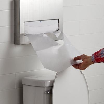 Lavex Half Fold Paper Toilet Seat Cover - 5,000/Case
