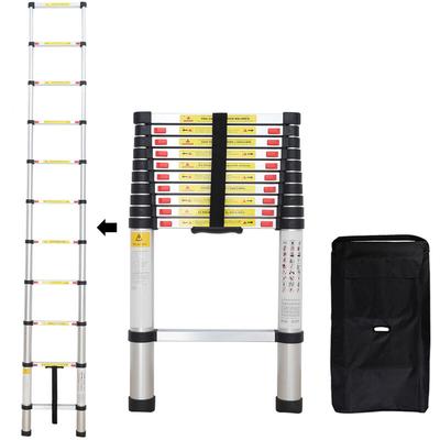 Teleskopleiter 3,2 Meter, Klappleiter Maximale Belastbarkeit: 150 kg Material: Aluminiumlegierung, Image