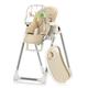 Sweety Fox Folding High Chairs for Babies and Toddlers - with Toy Arch - High Chair with Adjustable Heights and Position - Baby High Chairs 6 Months Plus (Max 15kg)