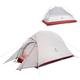 Naturehike Cloud up 1 Tent Ultralight Tent 1 Person Tent Single Tent 3 Season Camping Tent 20D Grey