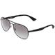 Ray-Ban Men's 0RB3549 002/T3 61 Sunglasses, Black/Grey Gradient Dark Grey Polar