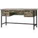 Union Rustic Stas Desk Wood in Brown/Gray | 30.5 H x 60 W x 23.5 D in | Wayfair 0DCF118282C4476AB056179BF0B2E766