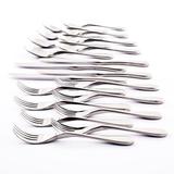 Knork 20 Piece 18/10 Stainless Steel Flatware Set, Service for 4 Stainless Steel in Gray | Wayfair 206