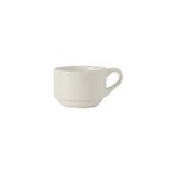 Tuxton Modena Stackable Coffee Mug Ceramic in Brown/White | 2.5 H in | Wayfair AMU-083