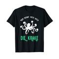 Krake Torwart T-Shirt Fußball Handball Torhüter Keeper Sport T-Shirt