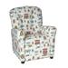 Harriet Bee Orford Hooty Village Chair, Wood in Brown/White | 29 H x 23 W x 25 D in | Wayfair 828E4E73D02A4467992F325C72E3900E