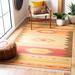 Green/Red 72 x 0.5 in Area Rug - Union Rustic Bennett Southwestern Hand-Woven Flatweave Red/Orange/Green Area Rug | 72 W x 0.5 D in | Wayfair