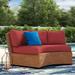 Latitude Run® Larrissa Indoor/Outdoor Cushion Cover Acrylic, Terracotta in Red/Brown | Wayfair CK-BARBADOS-04c-TERRACOTTA