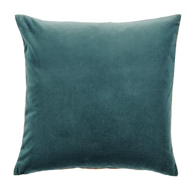 Signature Velvet & Linen Pillow Cover - Ink 12