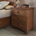 Three Posts™ Kingery 3 - Drawer Nightstand Wood in Brown | 30 H x 28 W x 20 D in | Wayfair 827B147A6F254B9EBD8F206517B629BD