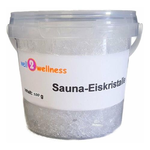 Sauna Eiskristalle 100g Henkel-Eimer