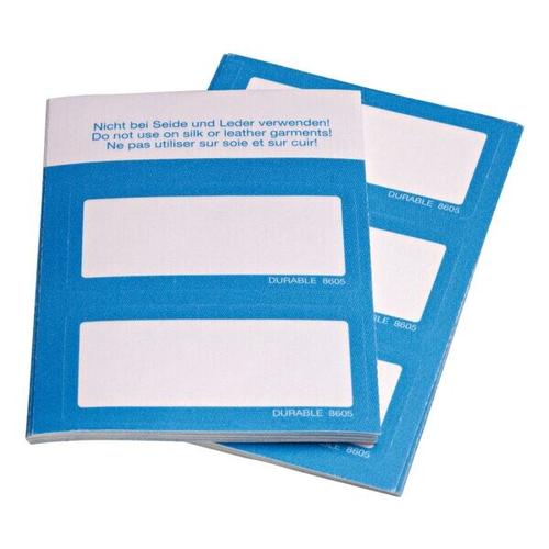 Textilnamensschild »860506« weiß, Durable, 6×3 cm