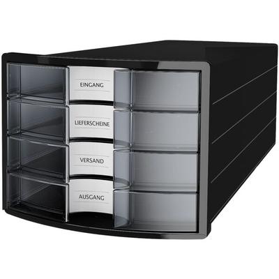 HAN Schubladenbox »IMPULS« DIN A4/C4 schwarz, 28x23.5x36.7 cm