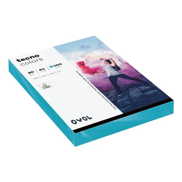 tecno Farbige Papiere »Rainbow / tecno Colors« blau Image