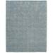 Gray 114 x 90 x 1.5 in Area Rug - Calvin Klein Chicago Solid Handmade Shag Light Area Rug Polyester | 114 H x 90 W x 1.5 D in | Wayfair