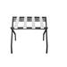 Innit Suba Folding Metal Luggage Rack Metal in Black | 24 H x 20 W x 19 D in | Wayfair i11n-01-02