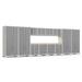 NewAge Products Pro 3.0 Series 14 Piece Complete Storage System Set in Gray | 85.25 H x 256 W x 24 D in | Wayfair 51320