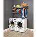 Latitude Run® Heavy Duty Laundry Room Organizer Wood in Brown/White | 8.5 H x 68 W x 11.75 D in | Wayfair 3C18AC5DEED84E8B91F145E704DB43D7