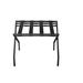 Innit Suba Folding Metal Luggage Rack Metal in Black | 24 H x 20 W x 19 D in | Wayfair i11n-01-01