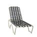 Tropitone Kahana 79" Long Reclining Single Chaise Lounge Metal in Brown | 39.5 H x 27 W x 79 D in | Outdoor Furniture | Wayfair 260532_SNR_GPH