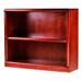 Loon Peak® Mcintosh Standard Bookcase Wood in White | 48 H x 36 W x 13 D in | Wayfair 9A7E6C9528FC4EC996242ED6B7C4FA3D