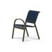 Red Barrel Studio® Hiraku Stacking Patio Dining Chair Sling | 33.25 H x 23.5 W x 26 D in | Wayfair 07C8D7E73CBF494E938465014233BD33