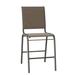 Telescope Casual Reliance Stacking Patio Dining Side Chair Sling in Gray | 46 H x 21 W x 28 D in | Wayfair 8L9T75301